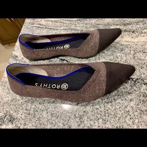 ROTHY’S size 9 Metallic Captoe